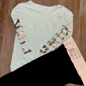 VS bling outfit size large